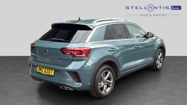 SPOTICAR Volkswagen T-roc 1.5 Tsi R-line Dsg Euro 6 (s/s) 5dr Used Car - Suv Petrol Blue - Sheffield - 1200631502_3