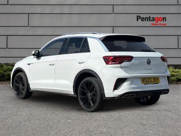SPOTICAR Volkswagen T-roc 1.5 Tsi R-line Dsg Euro 6 (s/s) 5dr Used Car - Suv Petrol White - Lincoln - 1200632384_2