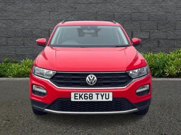 SPOTICAR Volkswagen T-roc 1.5 Tsi Evo Se Dsg Euro 6 (s/s) 5dr Used Car - Suv Petrol Red - Weymouth - 1200633204_2