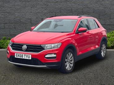 SPOTICAR Volkswagen T-roc 1.5 Tsi Evo Se Dsg Euro 6 (s/s) 5dr Used Car - Suv Petrol Red - Weymouth - 1200633204_3