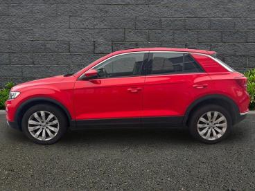SPOTICAR Volkswagen T-roc 1.5 Tsi Evo Se Dsg Euro 6 (s/s) 5dr Used Car - Suv Petrol Red - Weymouth - 1200633204_4