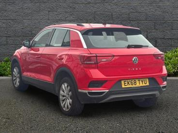 SPOTICAR Volkswagen T-roc 1.5 Tsi Evo Se Dsg Euro 6 (s/s) 5dr Used Car - Suv Petrol Red - Weymouth - 1200633204_5