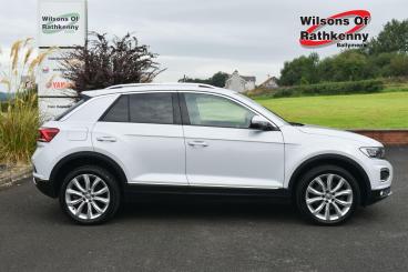 SPOTICAR Volkswagen T-roc 2.0 Tdi Sel Dsg Euro 6 (s/s) 5dr Used Car - Suv Diesel Silver - Ballymena County Antrim - 1200633893_2