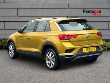 SPOTICAR Volkswagen T-roc 1.0 Tsi Se Euro 6 (s/s) 5dr Used Car - Suv Petrol Yellow - Lincoln - 1200635005_2