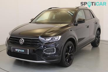 SPOTICAR Volkswagen T-roc 1.0 Tsi Black Edition Euro 6 (s/s) 5dr Used Car - Suv Petrol Black - Wellingborough - 1200640150_3