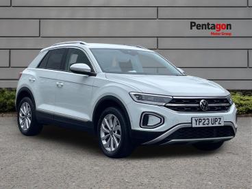 SPOTICAR Volkswagen T-roc 1.5 Tsi Style Euro 6 (s/s) 5dr Used Car - Suv Petrol White - Sheffield - 1200642708_1