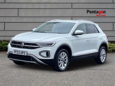 SPOTICAR Volkswagen T-roc 1.5 Tsi Style Euro 6 (s/s) 5dr Used Car - Suv Petrol White - Sheffield - 1200642708_3