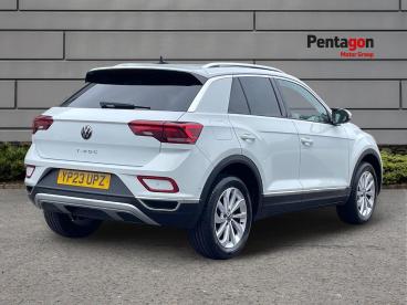 SPOTICAR Volkswagen T-roc 1.5 Tsi Style Euro 6 (s/s) 5dr Used Car - Suv Petrol White - Sheffield - 1200642708_4