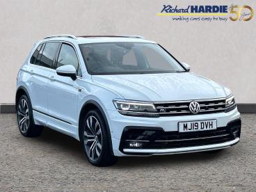 SPOTICAR Volkswagen Tiguan 2.0 Tdi R-line Tech Dsg 4motion Euro 6 (s/s) 5dr Used Car - Suv Diesel White - Ashington - 1200554587_1