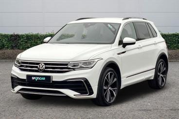 SPOTICAR Volkswagen Tiguan 1.5 Tsi R-line Dsg Euro 6 (s/s) 5dr Used Car - Suv Petrol White - Cannock - 1200554917_2