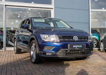 SPOTICAR Volkswagen Tiguan 1.5 Tsi Evo Match Euro 6 (s/s) 5dr Used Car - Suv Petrol Blue - Aldershot - 1200566646_1