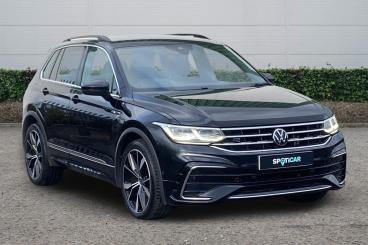 SPOTICAR Volkswagen Tiguan 2.0 Tdi R-line Dsg Euro 6 (s/s) 5dr Used Car - Suv Diesel Black - Cannock - 1200574447_1