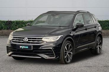 SPOTICAR Volkswagen Tiguan 2.0 Tdi R-line Dsg Euro 6 (s/s) 5dr Used Car - Suv Diesel Black - Cannock - 1200574447_2