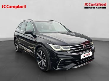 SPOTICAR Volkswagen Tiguan 2.0 Tdi R-line Dsg 4motion Euro 6 (s/s) 5dr Used Car - Suv Diesel Black - Newry - 1200575659_1