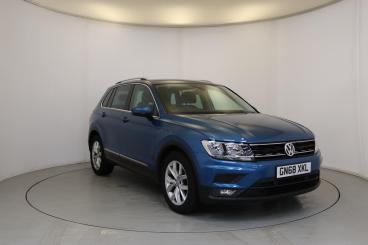 SPOTICAR Volkswagen Tiguan 1.4 Tsi Se Euro 6 (s/s) 5dr Used Car - Suv Petrol Blue - Wellingborough - 1200598435_1