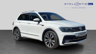 SPOTICAR Volkswagen Tiguan 2.0 Tdi R-line Tech Euro 6 (s/s) 5dr Used Car - Suv Diesel White - Preston - 1200604550_1