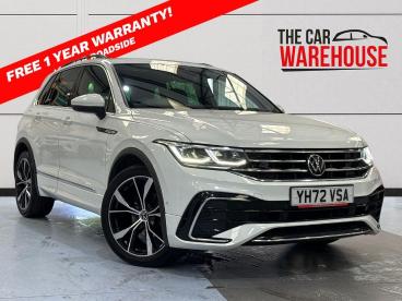 SPOTICAR Volkswagen Tiguan 2.0 Tdi R-line Dsg Euro 6 (s/s) 5dr Used Car - Suv Diesel White - Swansea - 1200611256_1