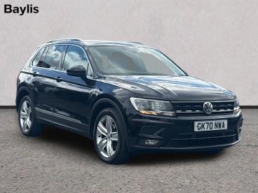 SPOTICAR Volkswagen Tiguan 1.5 Tsi Evo Match Dsg Euro 6 (s/s) 5dr Used Car - Suv Petrol Black - Hereford - 1200614873_1