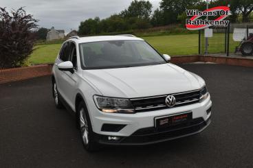 SPOTICAR Volkswagen Tiguan 2.0 Tdi Match Euro 6 (s/s) 5dr Used Car - Suv Diesel White - Ballymena County Antrim - 1200633910_5