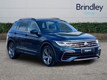 SPOTICAR Volkswagen Tiguan 1.5 Tsi R-line Edition Dsg Euro 6 (s/s) 5dr Used Car - Suv Petrol Blue - Cannock - 1200638479_1