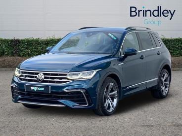 SPOTICAR Volkswagen Tiguan 1.5 Tsi R-line Edition Dsg Euro 6 (s/s) 5dr Used Car - Suv Petrol Blue - Cannock - 1200638479_2