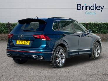 SPOTICAR Volkswagen Tiguan 1.5 Tsi R-line Edition Dsg Euro 6 (s/s) 5dr Used Car - Suv Petrol Blue - Cannock - 1200638479_4