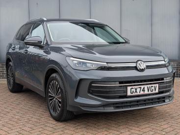 SPOTICAR Volkswagen Tiguan 1.5 Etsi Mhev Match Dsg Euro 6 (s/s) 5dr Used Car - Suv Hybrid Grey - Norwich - 1200643665_1