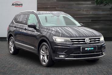SPOTICAR Volkswagen Tiguan Allspace 2.0 Tdi Sel Euro 6 (s/s) 5dr Used Car - Suv Diesel Black - Wrexham - 1200558481_1