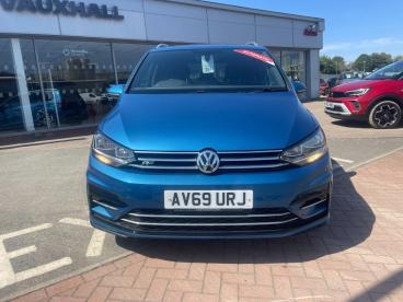 SPOTICAR Volkswagen Touran 1.5 Tsi Evo R-line Dsg Euro 6 (s/s) 5dr Used Car - Mpv Petrol Blue - Melton Mowbray - 1200634229_2