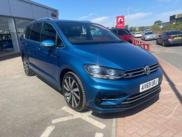SPOTICAR Volkswagen Touran 1.5 Tsi Evo R-line Dsg Euro 6 (s/s) 5dr Used Car - Mpv Petrol Blue - Melton Mowbray - 1200634229_3