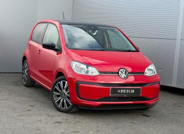 SPOTICAR Volkswagen Up 1.0 Black Edition Euro 6 (s/s) 5dr Used Car - Saloon Petrol Red - Darlington - 1200548171_1