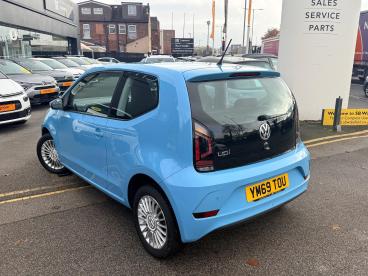 SPOTICAR Volkswagen Up 1.0 Move Up! Euro 6 (s/s) 3dr Used Car - Saloon Petrol Blue - Wakefield - 1200556595_3