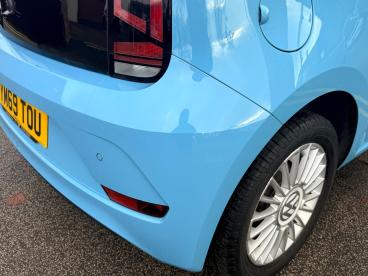 SPOTICAR Volkswagen Up 1.0 Move Up! Euro 6 (s/s) 3dr Used Car - Saloon Petrol Blue - Wakefield - 1200556595_5
