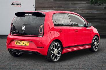 SPOTICAR Volkswagen Up 1.0 Tsi Up! Gti Euro 6 (s/s) 5dr Used Car - Saloon Petrol Red - Wrexham - 1200557148_3