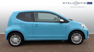 SPOTICAR Volkswagen Up 1.0 Move Up! Euro 6 (s/s) 3dr Used Car - Saloon Petrol Blue - Leicester - 1200565940_2