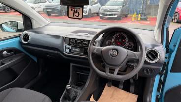 SPOTICAR Volkswagen Up 1.0 Move Up! Euro 6 (s/s) 3dr Used Car - Saloon Petrol Blue - Leicester - 1200565940_5