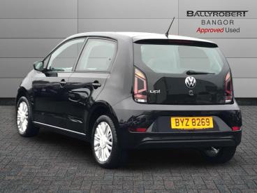SPOTICAR Volkswagen Up 1.0 Up! Euro 6 (s/s) 5dr Used Car - Saloon Petrol Black - Bangor - 1200572575_2