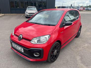 SPOTICAR Volkswagen Up 1.0 Tsi Gti Euro 6 (s/s) 3dr Used Car - Saloon Petrol Red - Corby - 1200614735_1