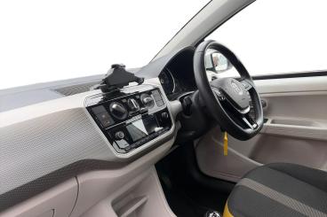 SPOTICAR Volkswagen Up 1.0 High Up! Euro 6 (s/s) 5dr Used Car - Saloon Petrol White - Newark On Trent - 1200623948_2