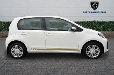 SPOTICAR Volkswagen Up 1.0 High Up! Euro 6 (s/s) 5dr Used Car - Saloon Petrol White - Newark On Trent - 1200623948_4