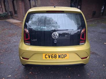 SPOTICAR Volkswagen Up 1.0 Move Up! Euro 6 (s/s) 5dr Used Car - Saloon Petrol Yellow - Accrington - 1200637587_5