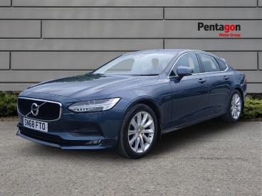 SPOTICAR Volvo S90 2.0 T4 Momentum Pro Auto Euro 6 (s/s) 4dr Used Car - Saloon Petrol Blue - Barnsley - 1200631530_3