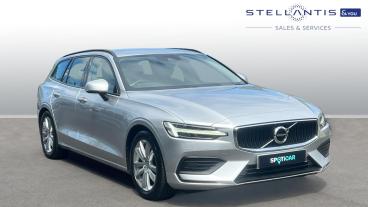 SPOTICAR Volvo V60 2.0 D3 Momentum Auto Euro 6 (s/s) 5dr Used Car - Estate Diesel Silver - Bristol - 1200525883_1