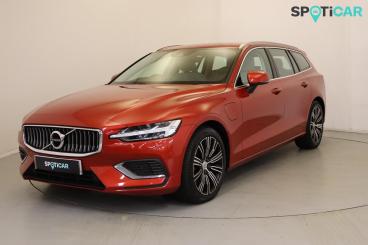 SPOTICAR Volvo V60 2.0h T6 Recharge 11.6kwh Inscription Auto Awd Euro Used Car - Estate Plug-in Hybrid Red - Wellingborough - 1200545897_3