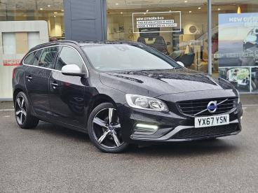 SPOTICAR Volvo V60 2.0 T4 R-design Nav Auto Euro 6 (s/s) 5dr Used Car - Estate Petrol Black - Watford - 1200569173_2