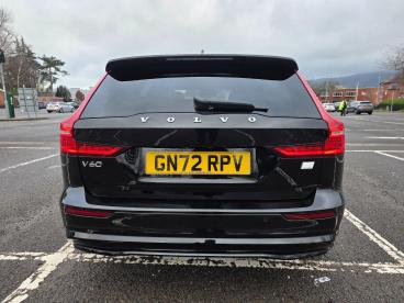 SPOTICAR Volvo V60 2.0h T6 Recharge 18.8kwh Plus Dark Auto Awd Euro 6 Used Car - Estate Plug-in Hybrid Black - Abergavenny - 1200572023_4