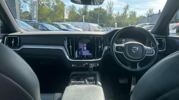SPOTICAR Volvo V60 2.0h T6 Recharge 11.6kwh R-design Auto Awd Euro 6 Used Car - Estate Plug-in Hybrid Blue - Redditch - 1200625198_4