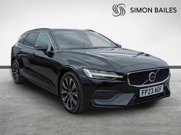 SPOTICAR Volvo V60 2.0 B3 Mhev Core Dct Auto Euro 6 (s/s) 5dr Used Car - Estate Hybrid Black - Northallerton - 1200639580_1