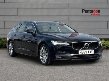 SPOTICAR Volvo V90 2.0 T4 Momentum Plus Auto Euro 6 (s/s) 5dr Used Car - Estate Petrol Black - Sheffield - 1200633748_1