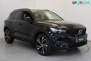 SPOTICAR Volvo Xc40 Xc 40 1.5h T5 Twin Engine Recharge 10.7kwh R-design Pro Used Car - Suv Plug-in Hybrid Black - Wellingborough - 1200533938_1